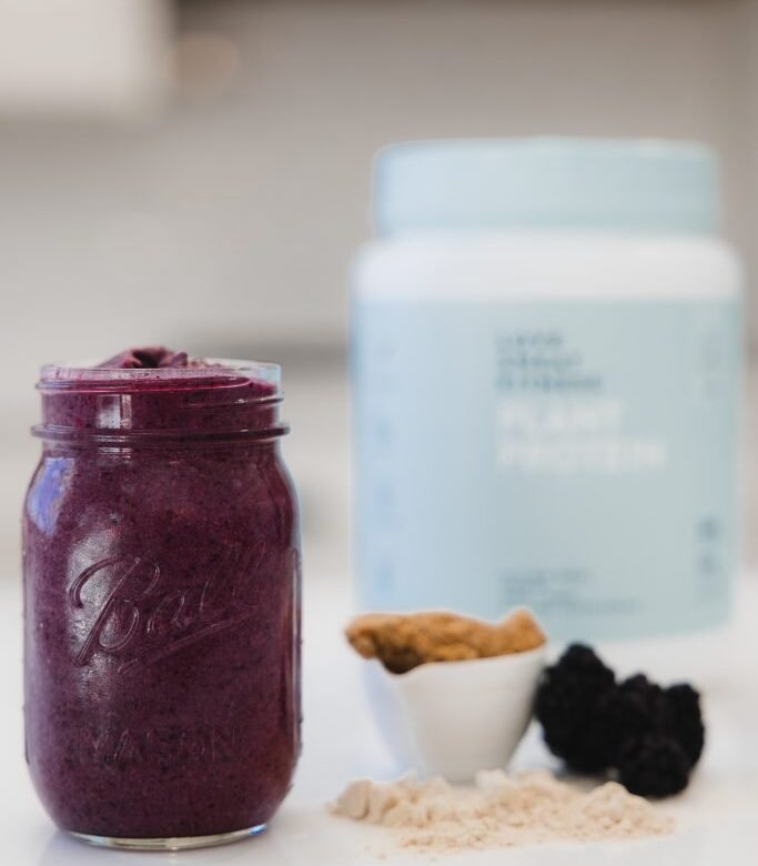 PB&J Protein Smoothie