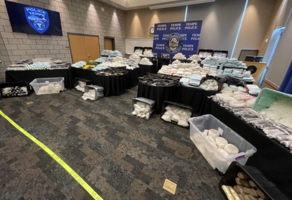 JUST IN: “OVER 30 MILLION LETHAL DOSES” – Phoenix DEA, Tempe Police Seize OVER 4.5 Million Fentanyl Pills, 140lbs Fentanyl Powder 3,000 Lbs of Meth, 130kg cocaine in Joint Operation