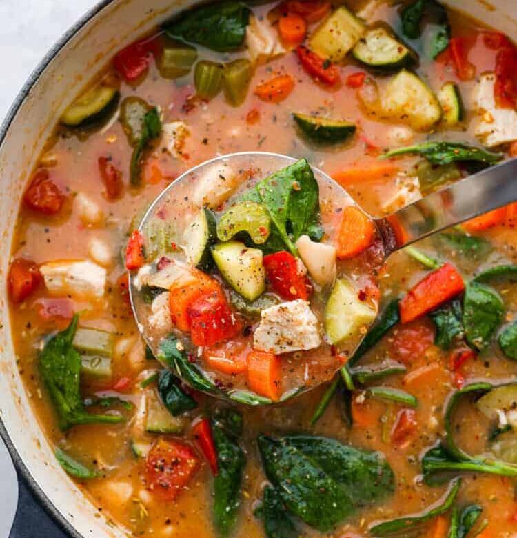 Tuscan Vegetable Chicken Stew