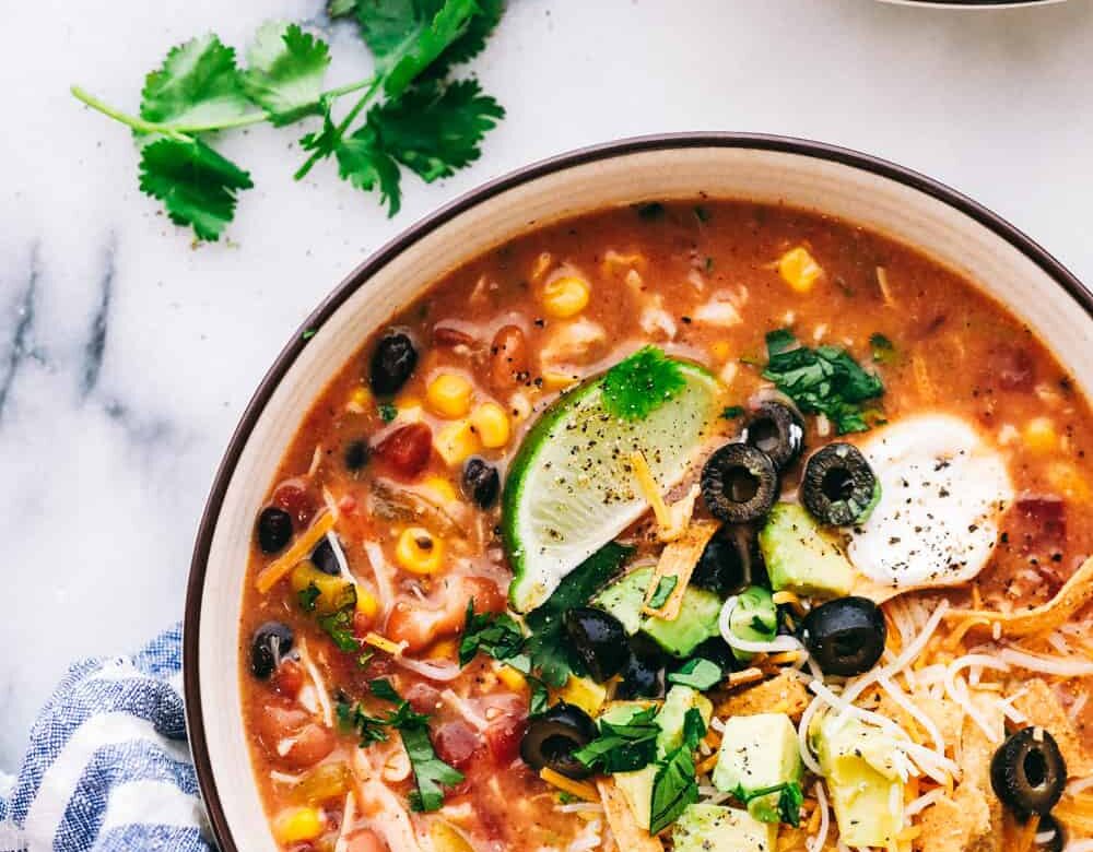 8 Can Chicken Taco Soup