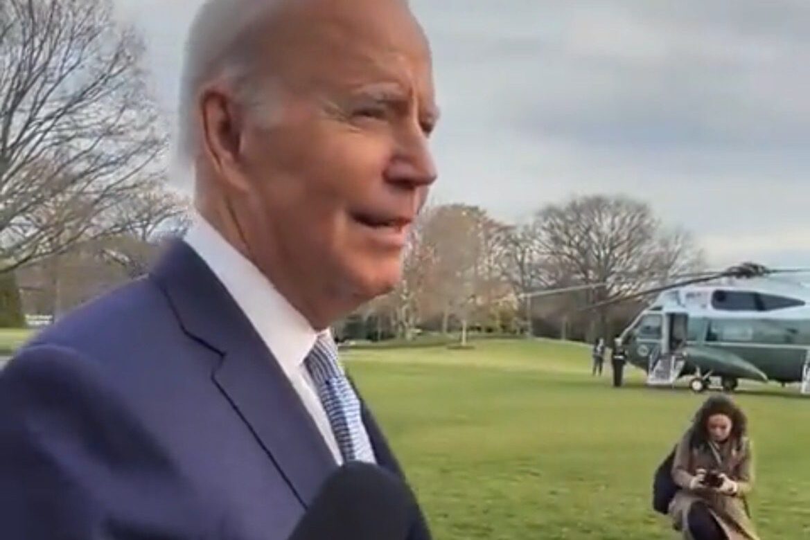 “Who’s Zoomin’ Who?” – Joe Biden Rambles About a Zoom Call When Asked If He’s Traveling to East Palestine, Ohio (VIDEO)