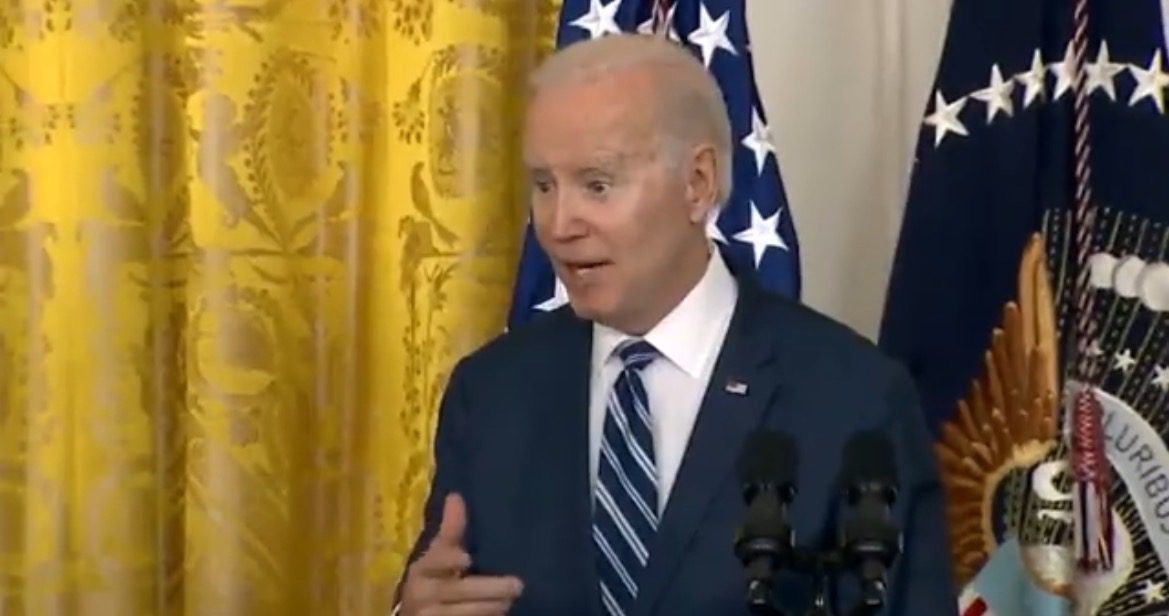 Joe Biden at Black History Month Celebration: “I May Be a White Boy, But I’m Not Stupid” (VIDEO)