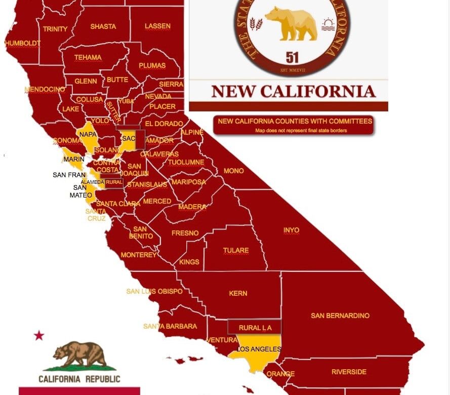 MOVING ONWARD – The State of New California Sends Delegates to Washington D.C.