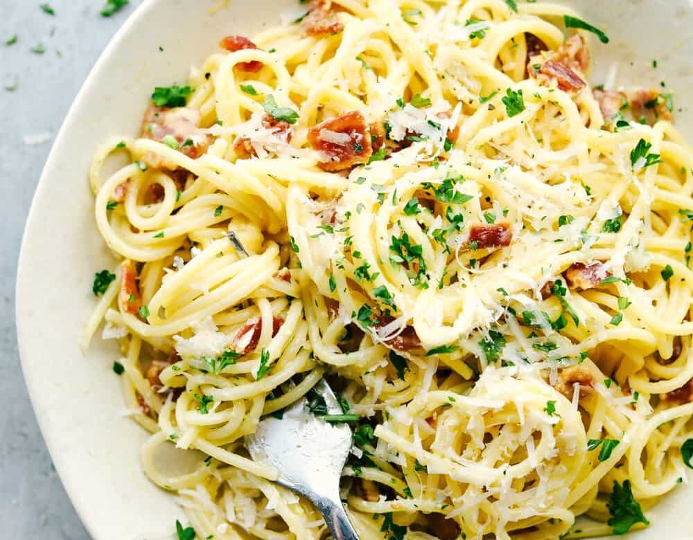 Creamy Bacon Carbonara
