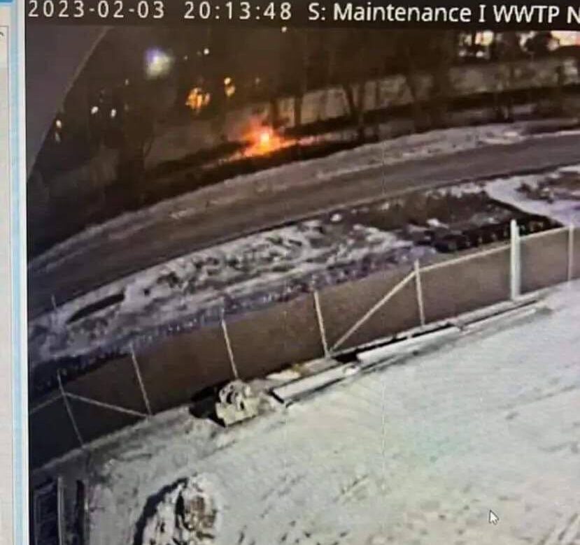 EXCLUSIVE NEW PHOTO:  Norfolk Southern Train Axle Appears To Be On Fire For at Least Forty Three Minutes Before Derailment