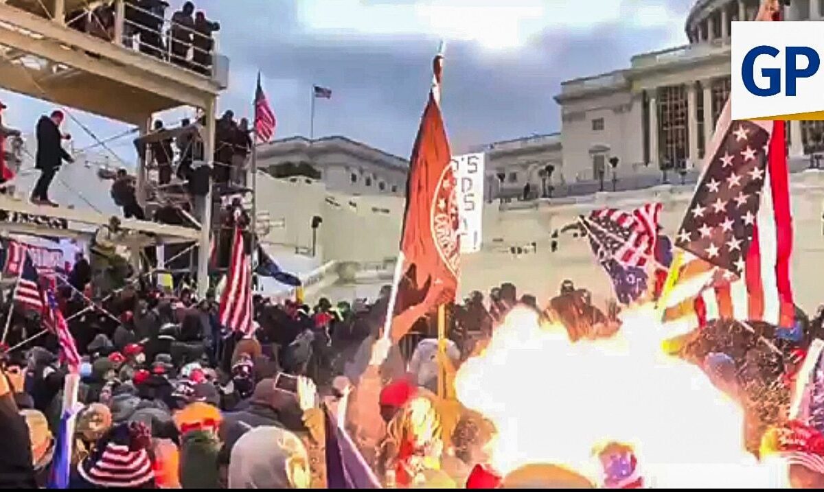 CONFIRMED: As We Suspected All Along, New Video Proves Capital Police on January 6 Started Firing on the Innocent Crowd Without Warning and Against the Law, Injuring Numerous Individuals (SHOCKING VIDEO)