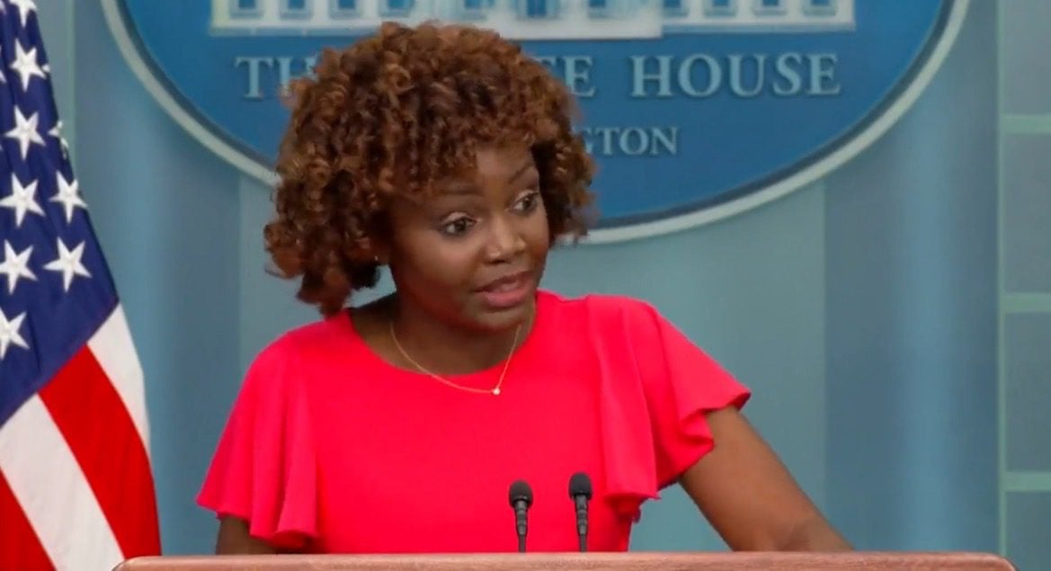 “The Mother is Demanding an Apology” – Reporter Asks KJP If Biden Regrets Laughing at Grieving Mother Who Lost Her Sons to Fentanyl Poisoning (VIDEO)