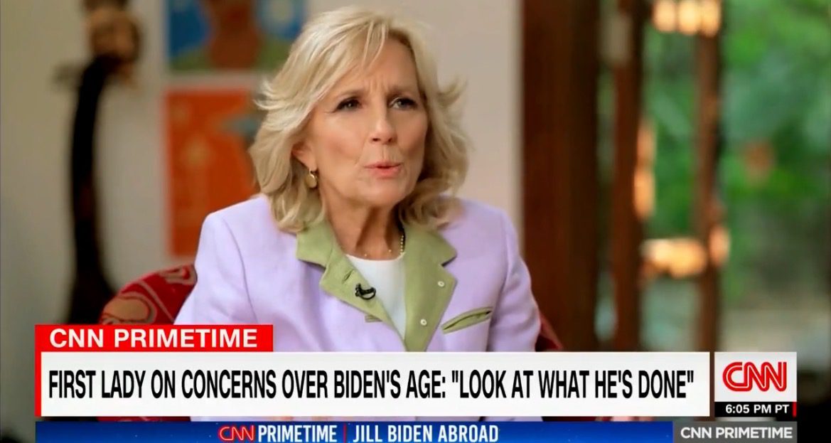 Jill Biden’s Primetime Special Was CNN’s Worst Weekday Performance in Nearly One Year