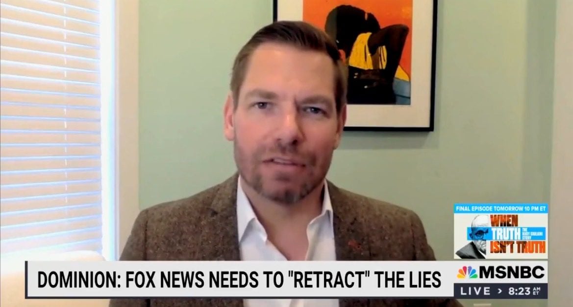 Democrat Rep. Eric Swalwell Suggests Banning Fox News From Troops Overseas (VIDEO)