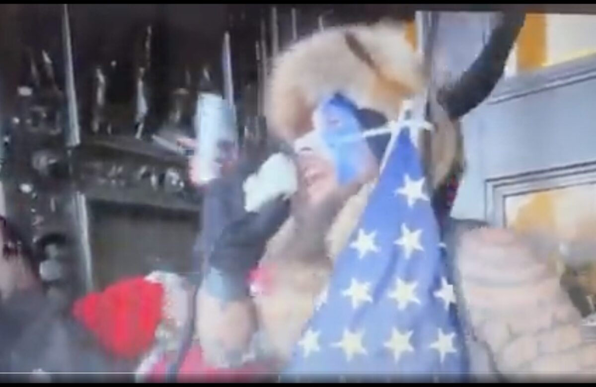 Tucker Carlson on Q-Anon Shaman:  “Liz Cheney Should Lose Her Job Today. She Destroyed a Man’s Life”