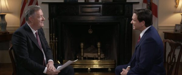 As Political Demons Fire Latest Kill Shot at Trump, US Justice System and US Constitution – Ron DeSantis Takes Swipe at President Trump in Latest Piers Morgan Interview