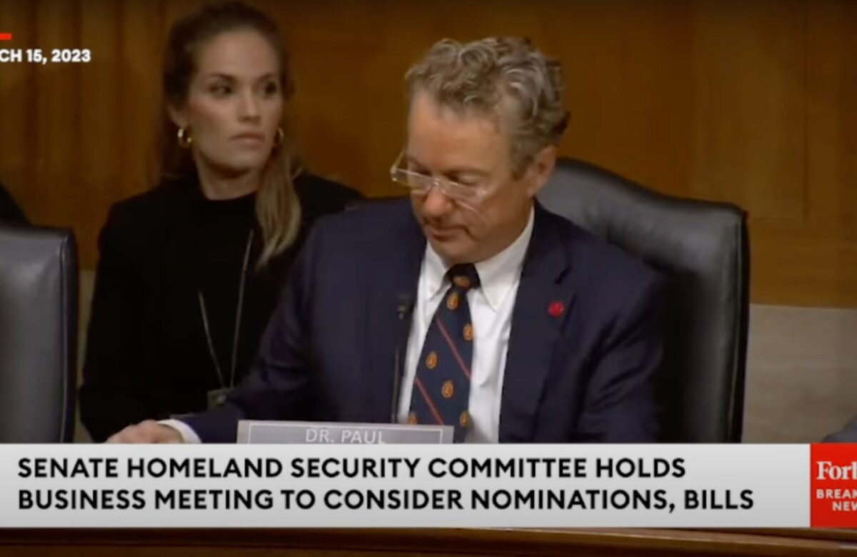 Rand Paul Storms Out of Meeting After Democrats Play Dirty to Stop His Amendments to Protect Unvaccinated Firefighters (VIDEO)