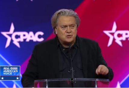 “Donald J. Trump Is a Leader of the MOST POWERFUL Political Movement in US History!” – Steve Bannon BRINGS THE FIRE to CPAC – ROARS His Support for Trump! (FULL VIDEO)