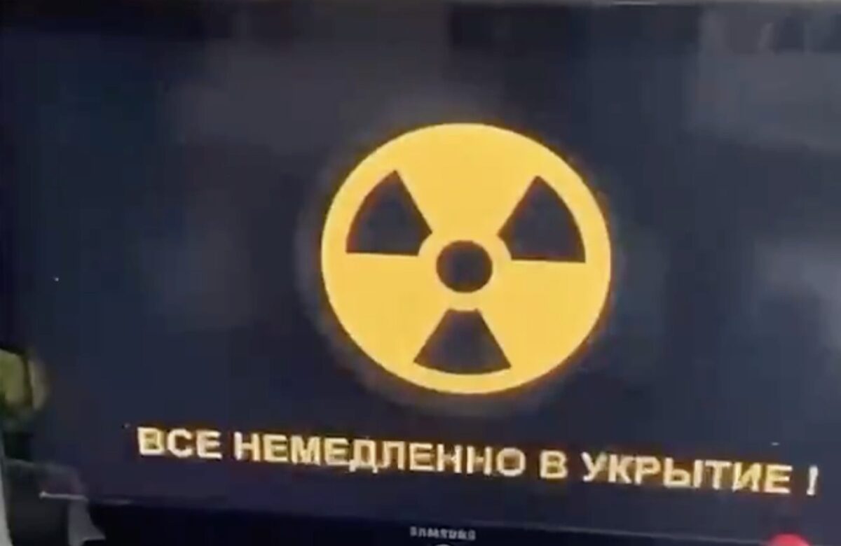 Russian Broadcasting Announces a “Nuclear Strike Has Been Conducted” After Hackers Break Into System (VIDEO)
