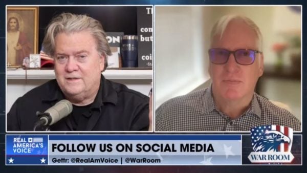 TGP’s Jim Hoft on The War Room with Steve Bannon on the Breaking ERIC News – Florida, Missouri and West Virginia Are OUT! (VIDEO)