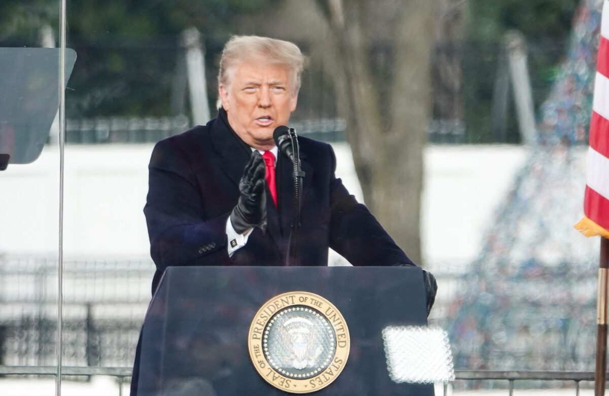 Biden’s Justice Department Says Trump Can be Sued by Police Officers Over January 6