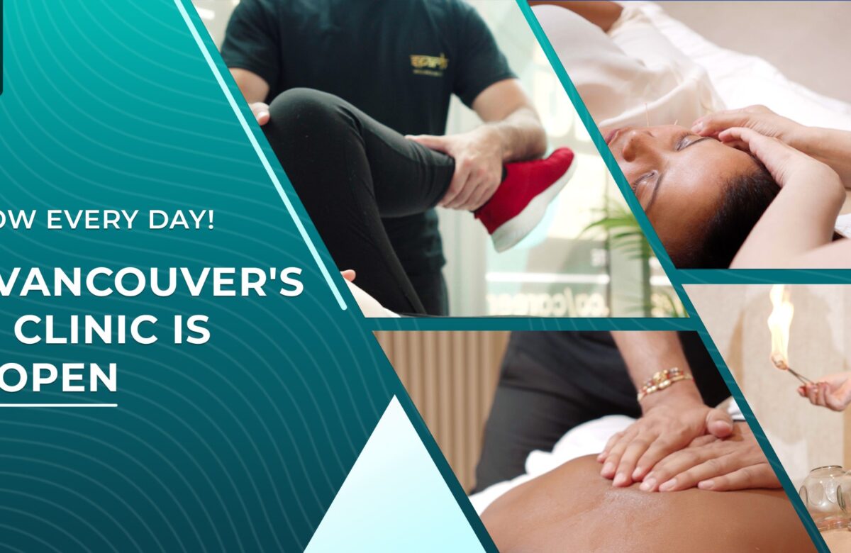 Wellness Now Every Day! Sparsh—Vancouver’s Trusted Clinic is Always open. 