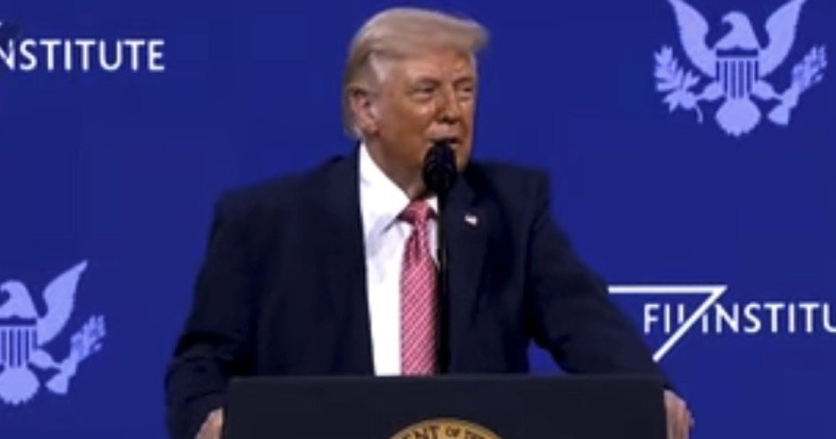 WATCH: Trump Calls the Strait of Hormuz the “Strait of Trump”, Trolls Dead Iranian Leaders During Summit with Business Leaders