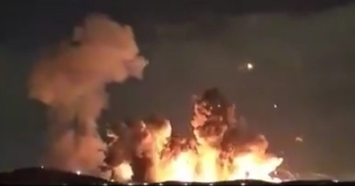 WATCH: President Trump Posts Video of Massive Airstrikes and Explosions on Iranian ICBM Base in Isfahan, Iran