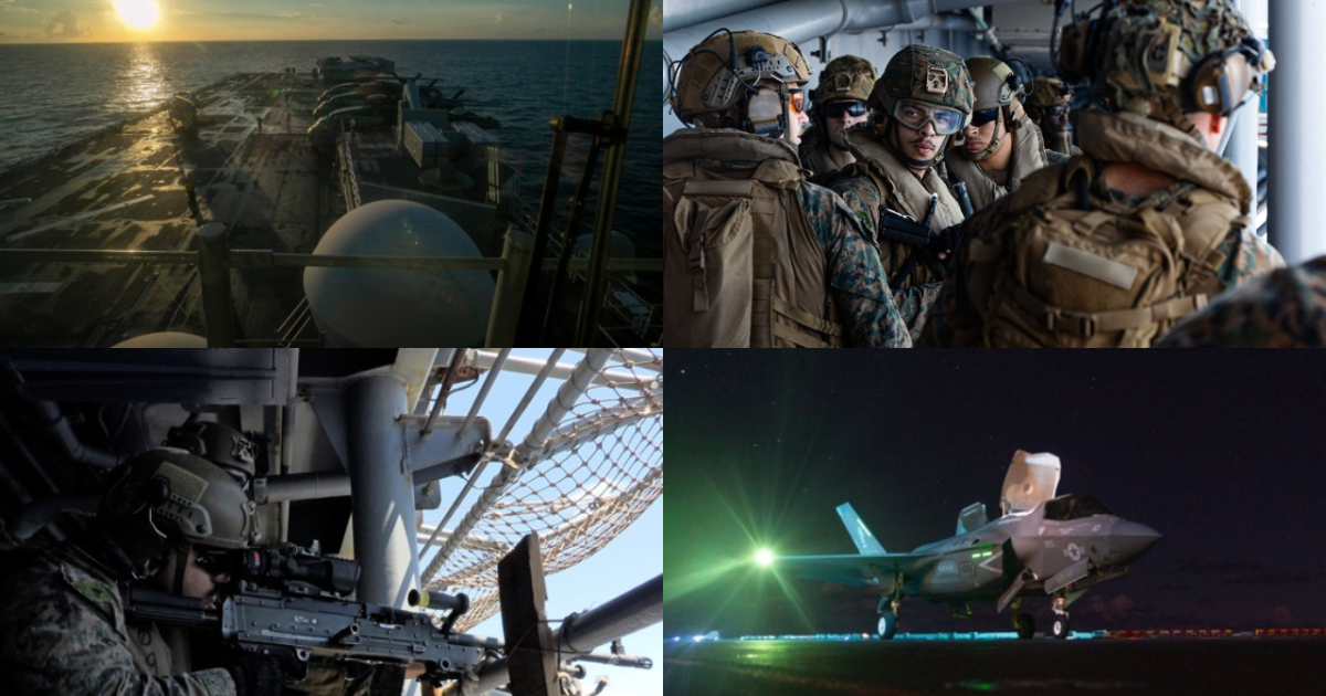 JUST IN: 2,000 Marines Arrive in Arabian Sea on USS Tripoli Assault Ship as Trump Admin Weighs Deploying Up to 10,000 More Ground Troops to Middle East (VIDEO)