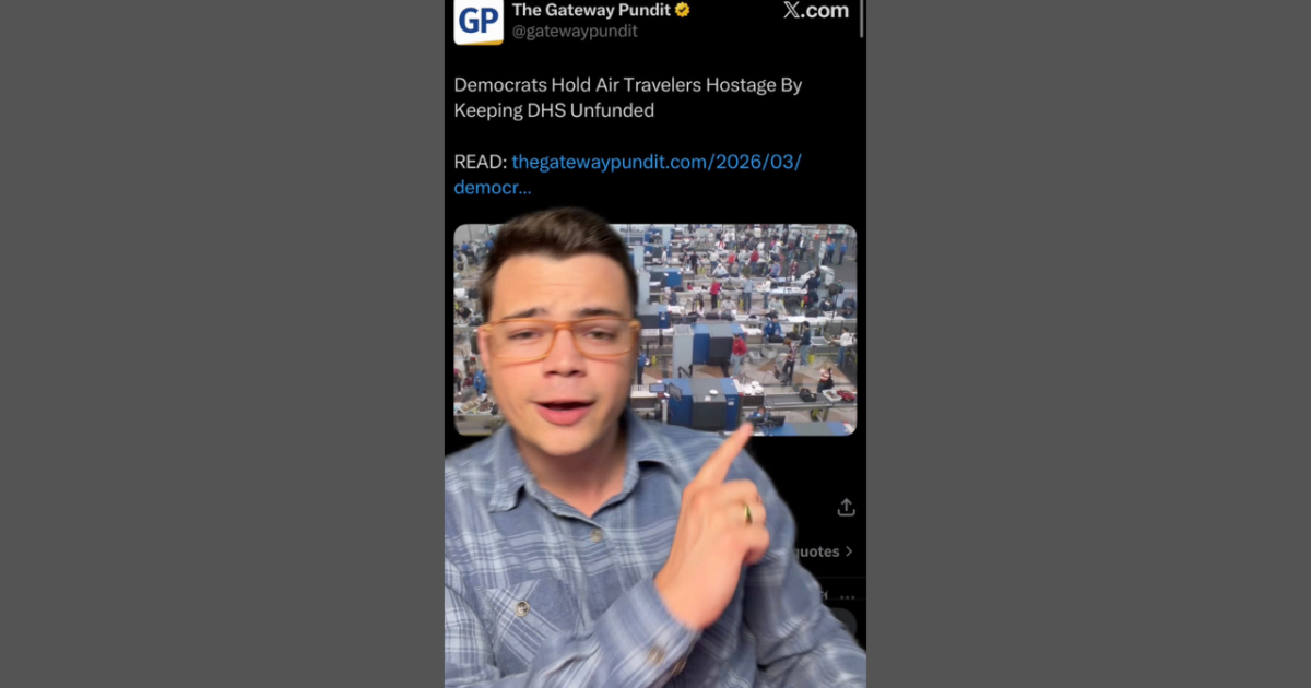 Victor Reacts: Flying Today? Thank a Democrat for the Long Lines (VIDEO)