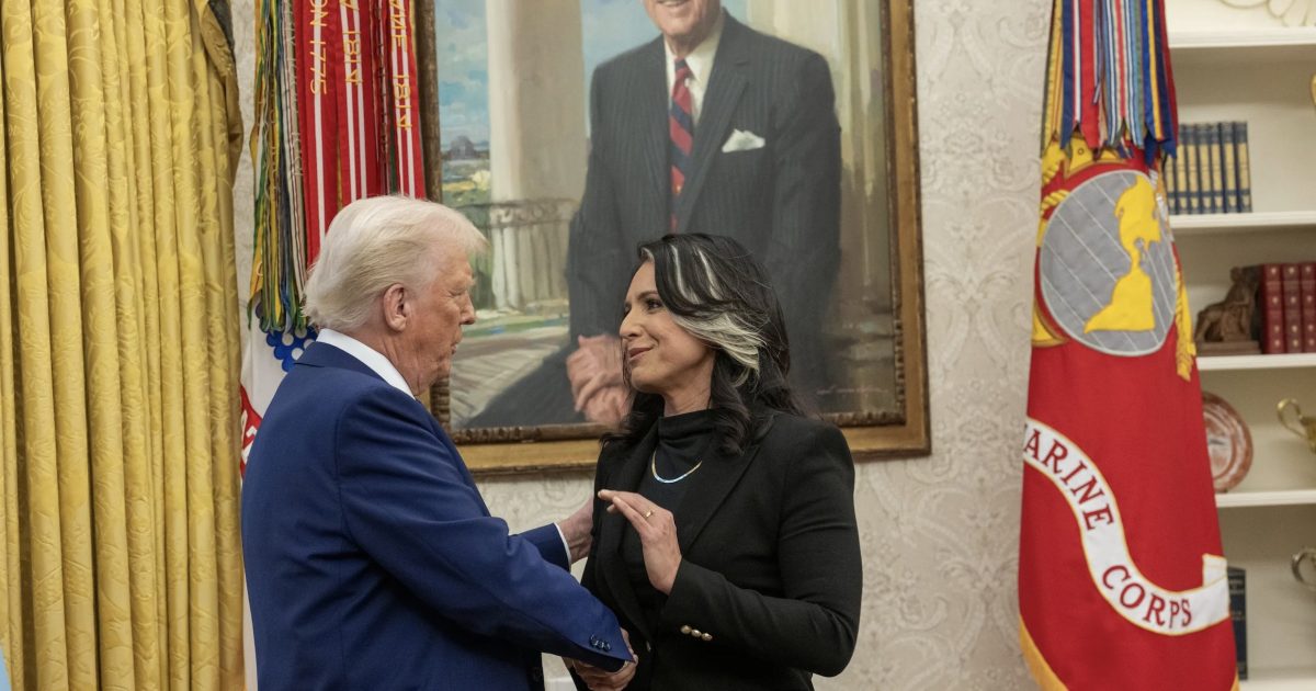 White House Debunks Fake News Reports of Tulsi Gabbard’s Firing